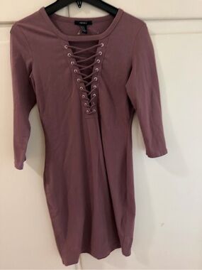 Forever 21 | Dresses | F2 Burgundy Party Lace Dress